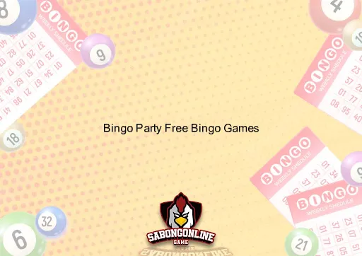 Bingo Party Free Bingo Games