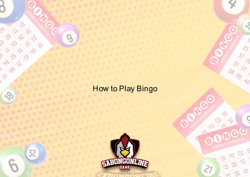 How to Play Bingo