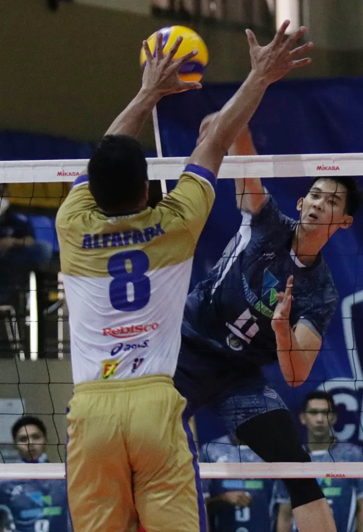 Aguilas against Team Dasmariñas in men’s Champions League final