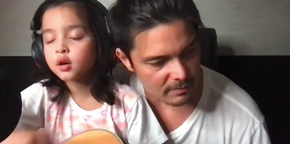 WATCH: Zia brings tears and joy to netizens as she sings for her dad Dingdong Dantes