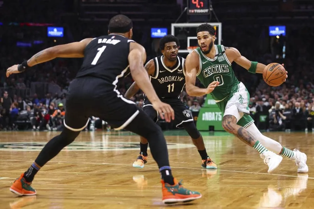 Tatum's 54 sparks Celtics over Nets, Bucks down Suns