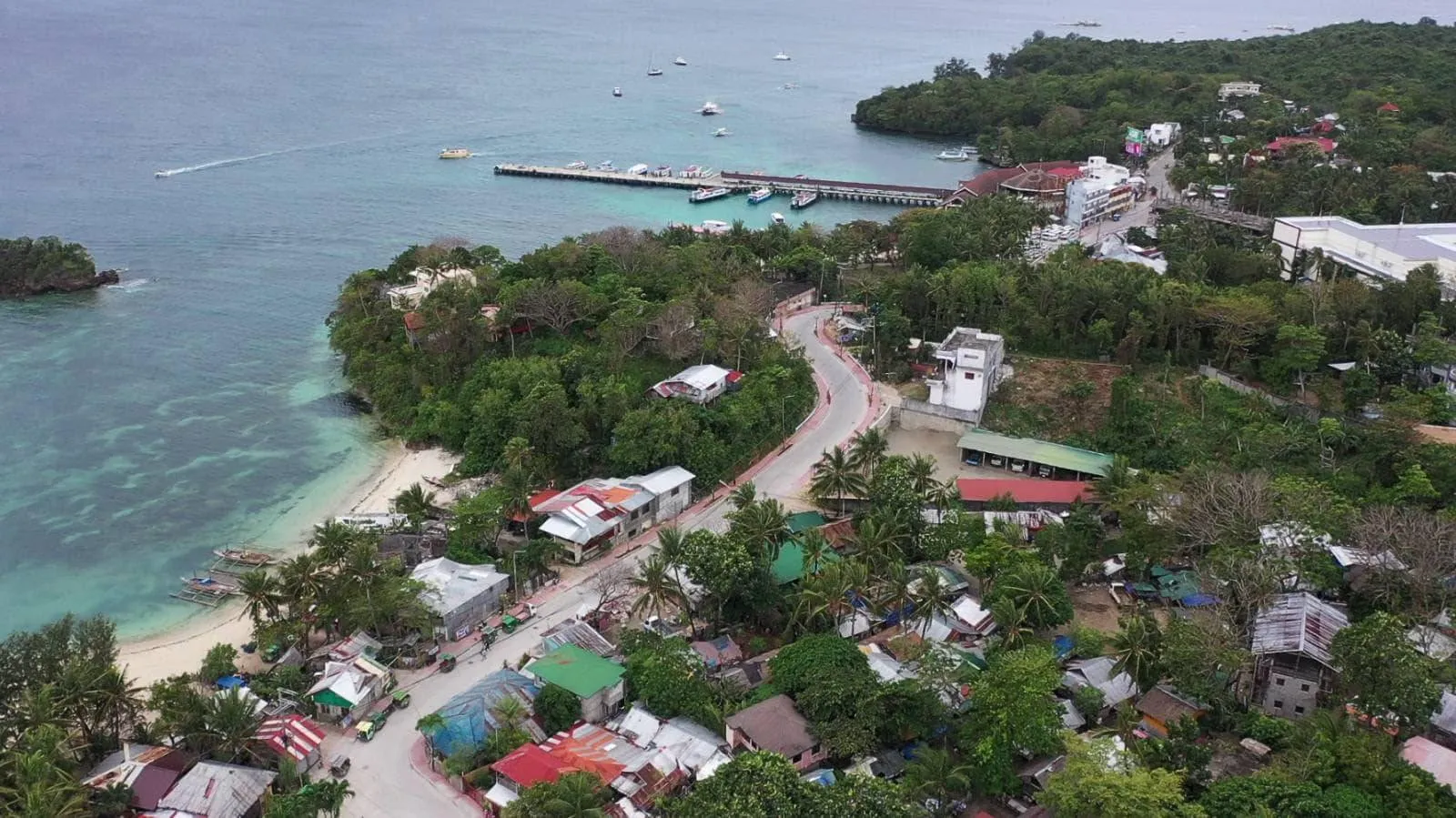 New road connecting two Boracay ports now open