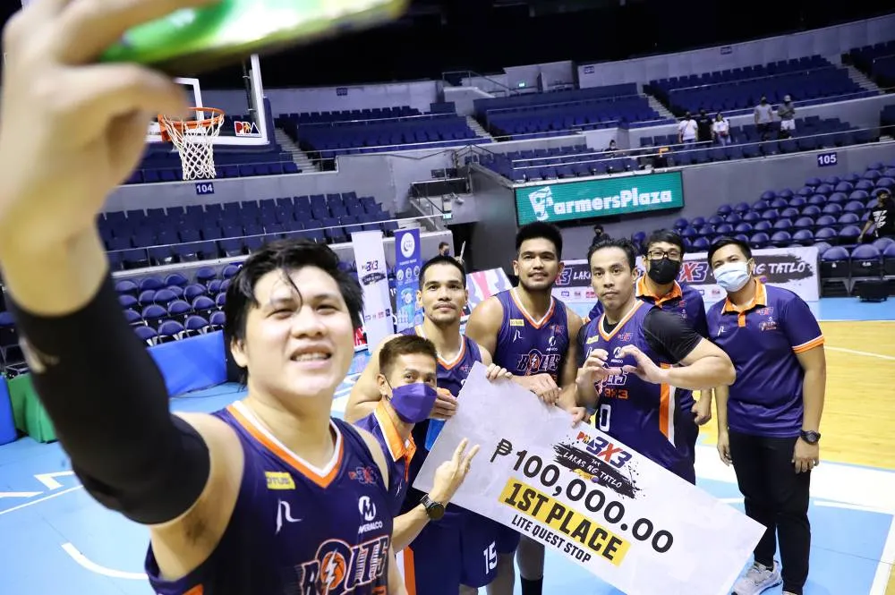 PBA 3×3: Meralco captures Leg 4 title
