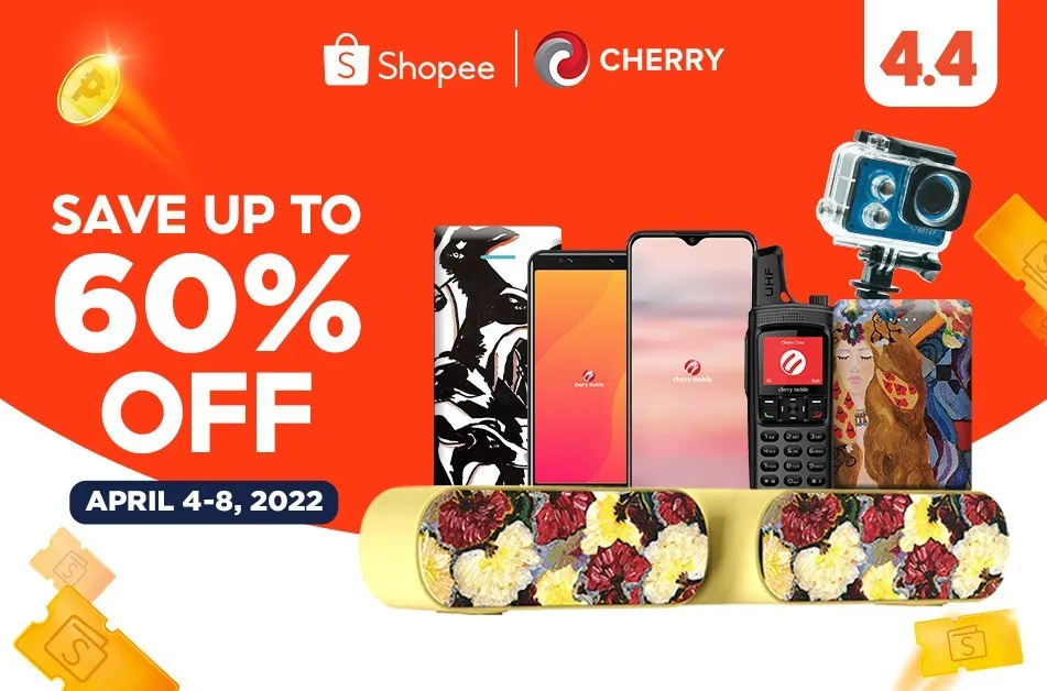 Catch this five-day Cherry Sale at Shopee and Lazada until April 8
