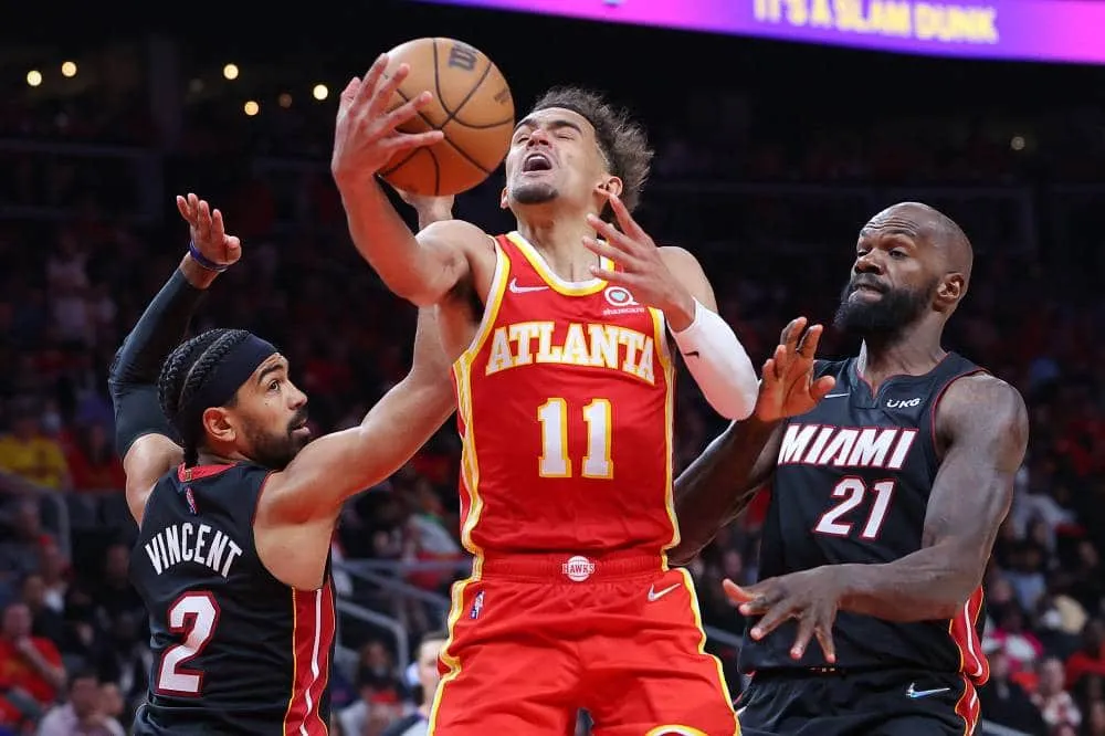 Hawks Hold Off Heat; Bucks Thrash Bulls In NBA Playoffs ...