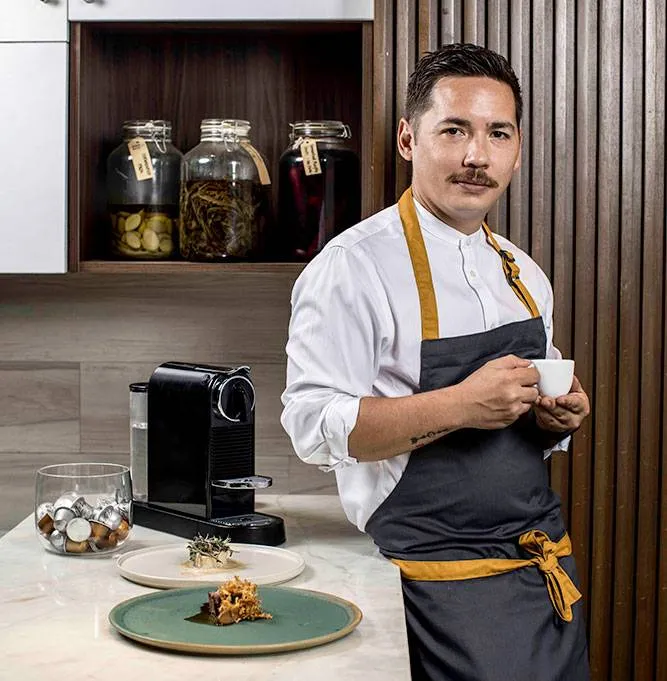 Chef Josh Boutwood and Nespresso collaborate for a one-of-a-kind gastronomic experience