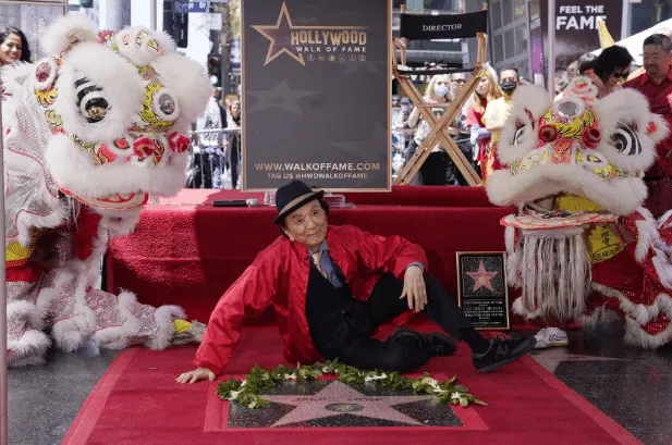 James Hong, 93, gets a star on Hollywood Walk of Fame