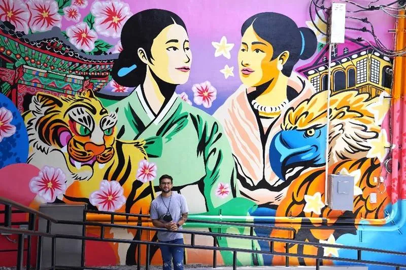 Korean Cultural Center-PH unveils mural by Pinoy artist