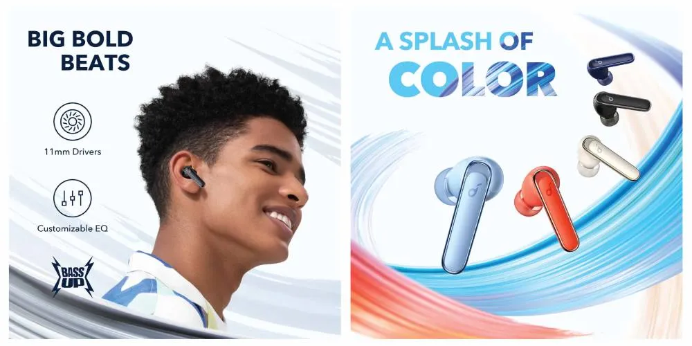 Anker Soundcore rolls out Life P3 Earbuds in 5 popping colors