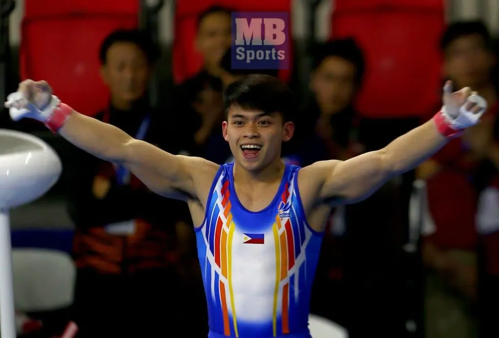 Yulo rules floor exercise, wins gold