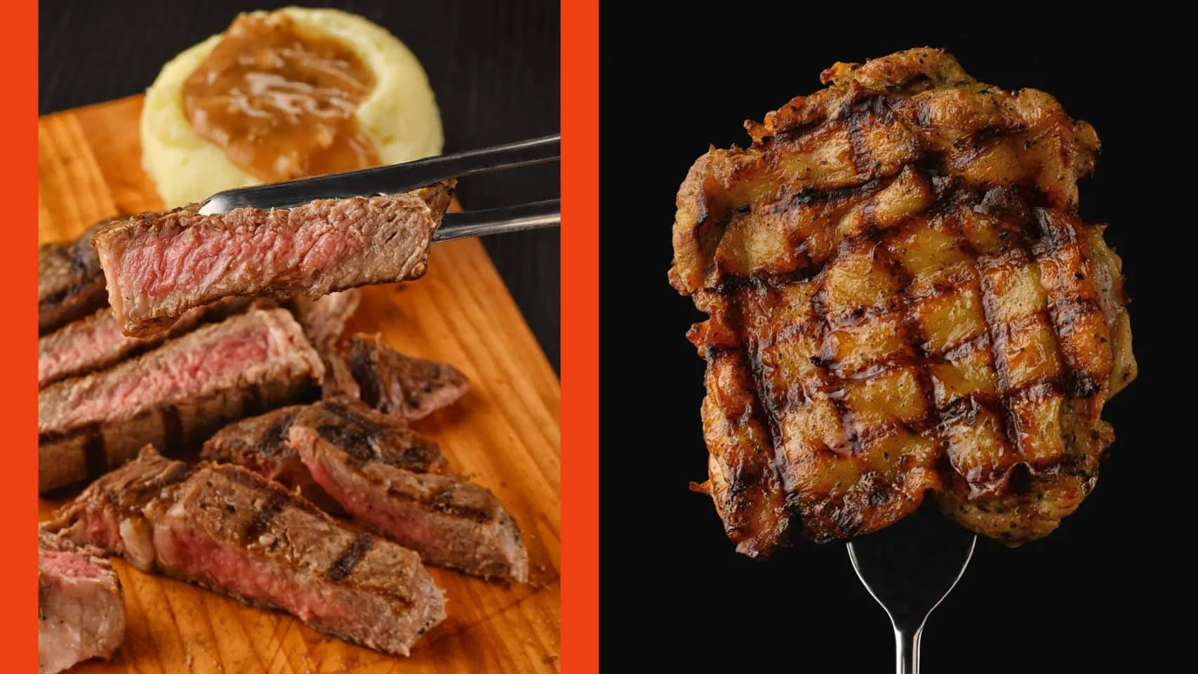 We tried Aston’s Specialities’ steak and chargrilled chicken and here’s what we think