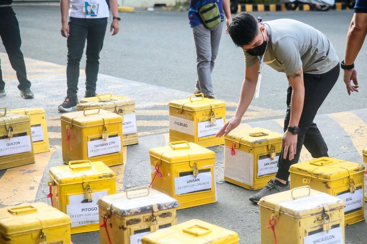 Ballot boxes transmitted to the Senate now at 81 percent