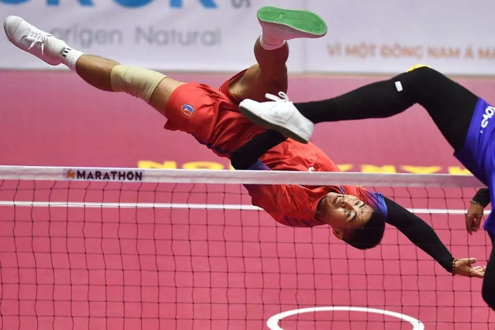 Sepak takraw takes bronze in SEAG men's regu